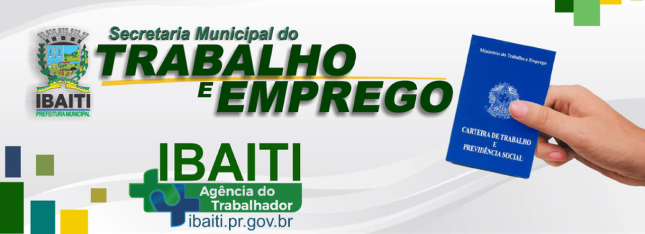 Secretaria Municipal do Trabalho e Emprego - veja vagas de emprego