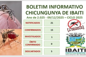 Boletim Informativo de Chicungunya Mês de Dezembro de 2.025