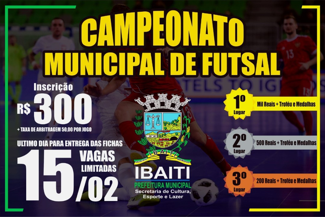 Campeonato Municipal de Futsal Masculino