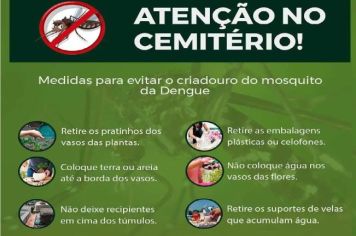 Atenção Cuidados no Cemitério 