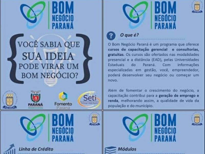 Sala do Empreendedor de Ibaiti promove Curso e Oficina para micro, médios, pequenos e informais