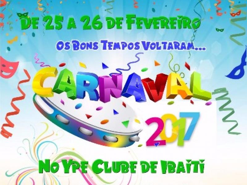 Departamento de Cultura e Eventos promove Carnaval em Ibaiti