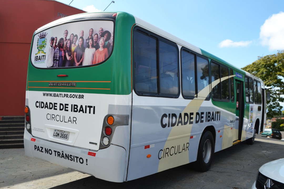 Prefeitura de Ibaiti adquire, com recursos próprios, ônibus para transporte público coletivo urbano