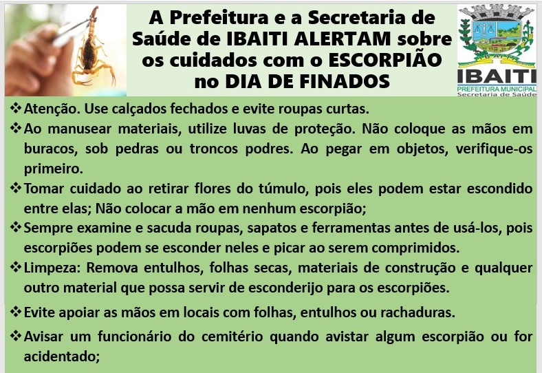 Atenção Cuidados no Cemitério 