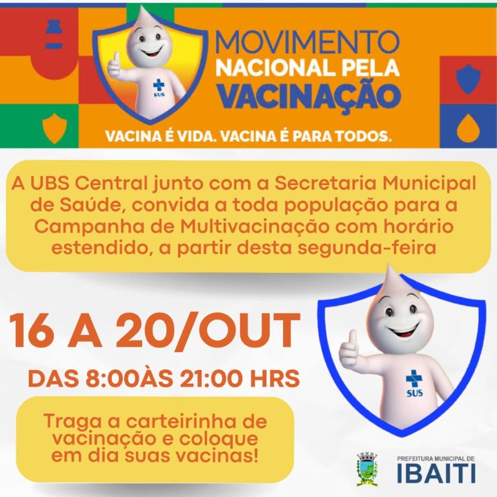 IBAITI - Movimento Nacional pela vacinação