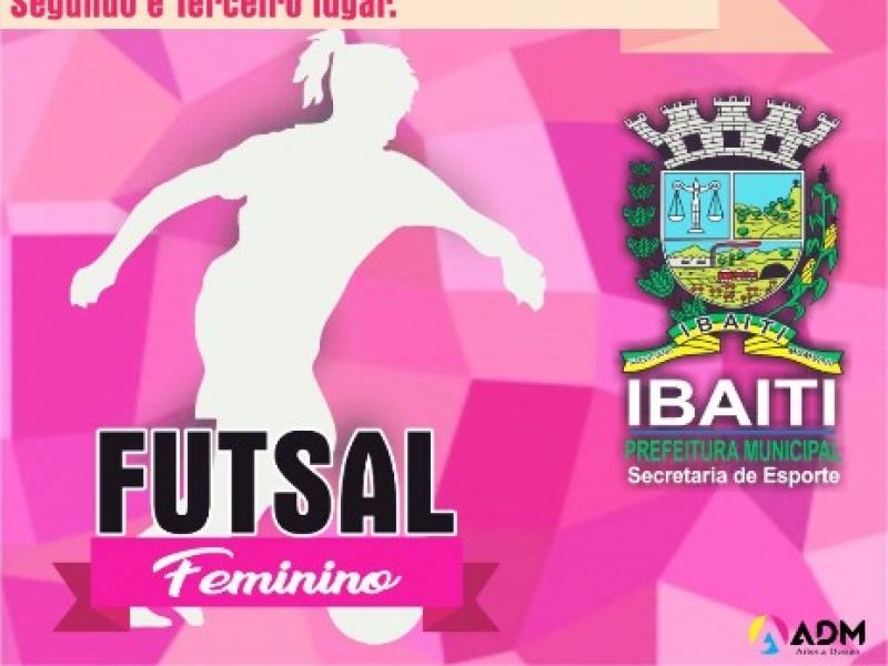 Vem aí o Segundo Torneio de Futsal Feminino de Ibaiti