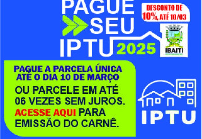 IPTU - 2025