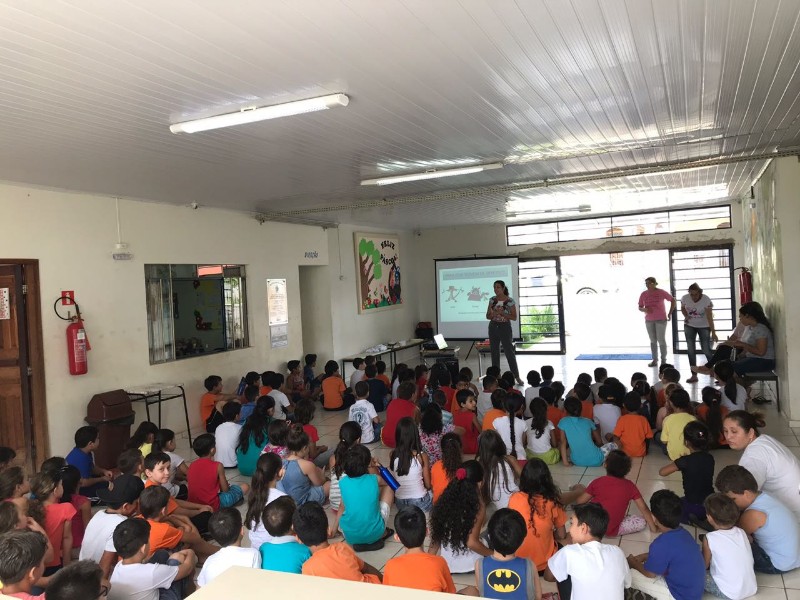 Equipe de Saúde Bucal promove Campanha Saúde na Escola