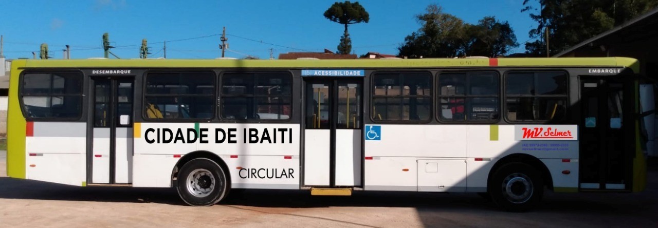 Transportes coletivo urbano de Ibaiti com ônibus novos continuam com passagens gratuítas garantidas pela Prefeitura; Veja linha, pontos e horários